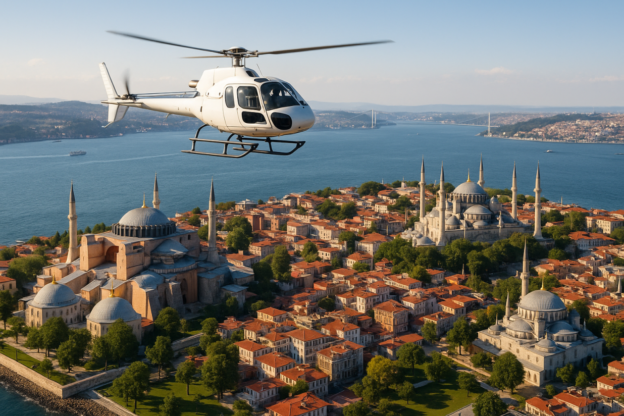 Helicopter Tour Over Istanbul